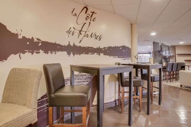 Brit Hotel De La Cote Des Havres Lessay Ristorante foto